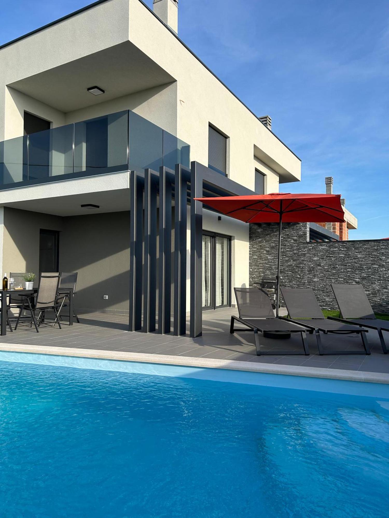 Villa Davide Petrovija Exteriér fotografie
